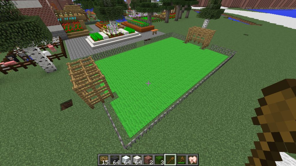 Minecraft - football field